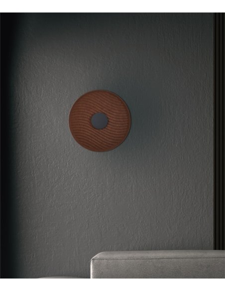 Aplique de pared Acustic - Mantra - Diseño redondo acústico PET