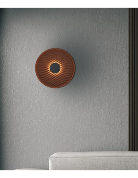 Aplique de pared Acustic - Mantra - Diseño redondo acústico PET