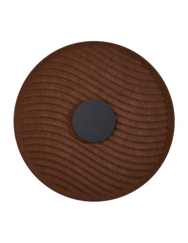 Aplique de pared Acustic - Mantra - Diseño redondo acústico PET