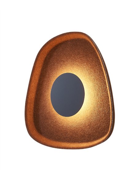 Lámpara de pared Acustic - Mantra - Aplique acústico orgánico, acabado café