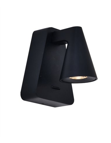 Aplique de pared África - Mantra - Diseño moderno negro