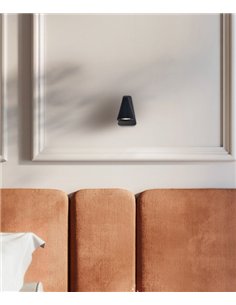 Aplique de pared África - Mantra - Diseño moderno negro 2