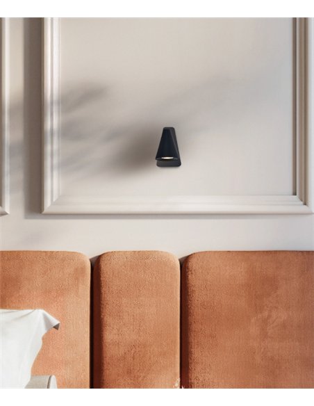 Aplique de pared África - Mantra - Diseño moderno negro