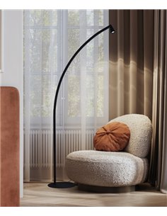 Lámpara de pie África - Mantra - Diseño curvo