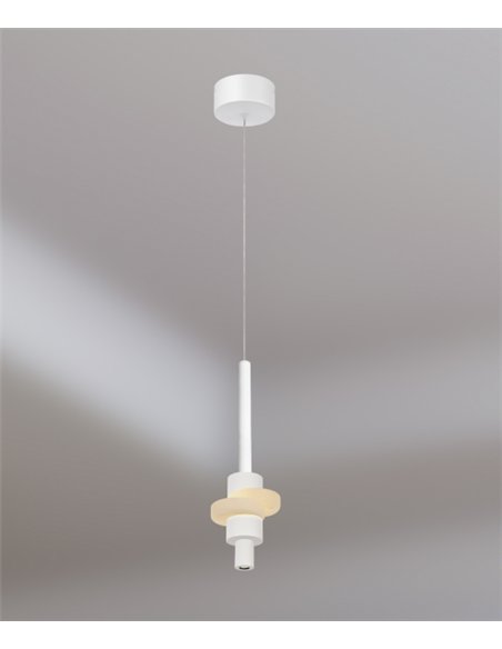 Lámpara colgante Betty - Mantra - Pantalla de alabastro
