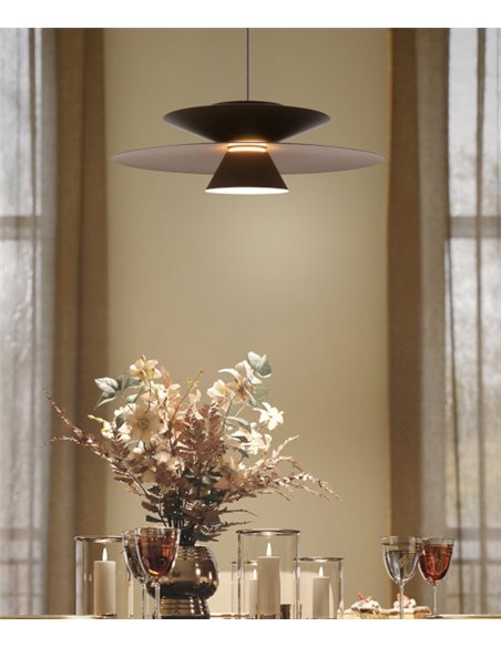 Lámpara colgante Estrella - Mantra - Lámpara moderna tipo platillo