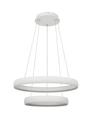 Lámpara colgante Flats - Mantra - Lámpara moderna con doble aro LED