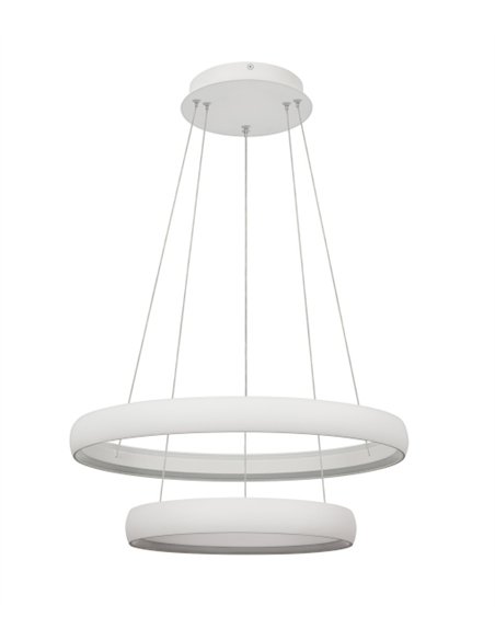 Lámpara colgante Flats - Mantra - Lámpara moderna con doble aro LED