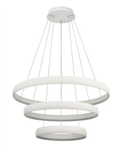 Lámpara colgante Flats - Mantra - Lámpara LED de diseño con triple aro luminoso 2