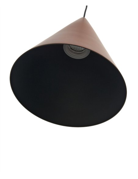 Lámpara colgante Cono - Mantra - Lámpara moderna con pantalla cónica metálica