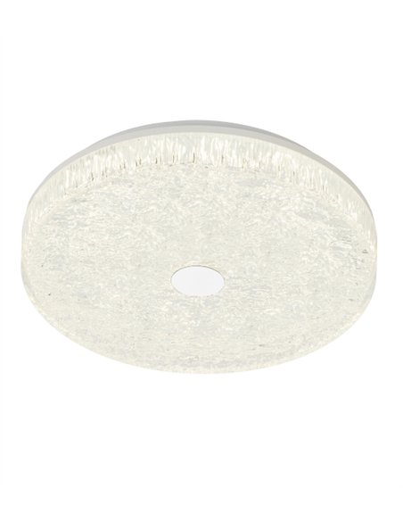 Plafón de techo Frozen - Mantra - Lámpara circular con luz regulable y mando