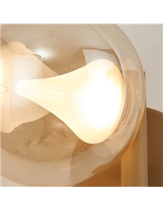 Aplique de pared Andrómeda - Mantra - Aplique moderno con esfera de vidrio 2