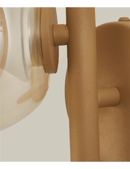 Aplique de pared Andrómeda - Mantra - Aplique moderno con esfera de vidrio