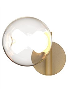 Aplique de pared Andrómeda - Mantra - Aplique moderno con esfera de vidrio