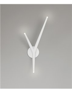 Aplique de pared Arrecife - Mantra - Lámpara LED con 3 luces, diseño en Y