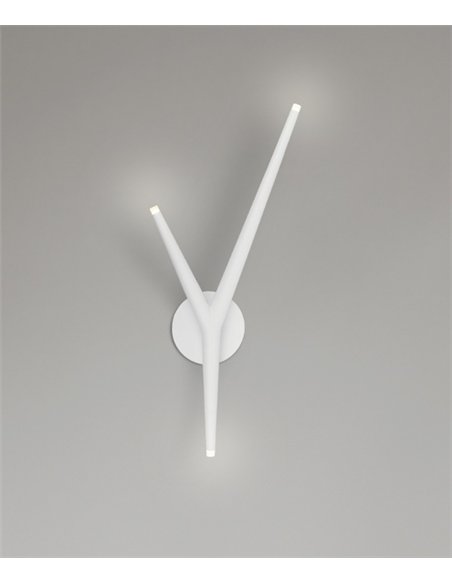 Aplique de pared Arrecife - Mantra - Lámpara LED con 3 luces, diseño en Y