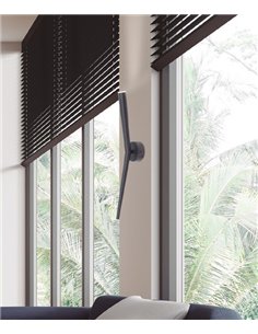 Aplique de pared Boomerang - Mantra - Lámpara LED vertical en forma de antorcha