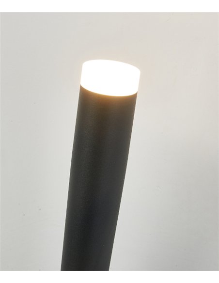 Aplique de pared Boomerang - Mantra - Lámpara LED vertical en forma de antorcha