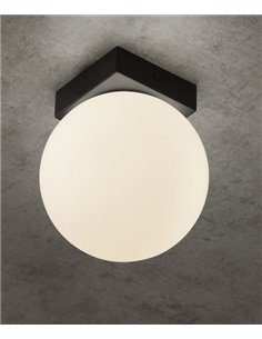 Lámpara de techo/pared Puebla - Mantra - Lámpara con bola de vidrio