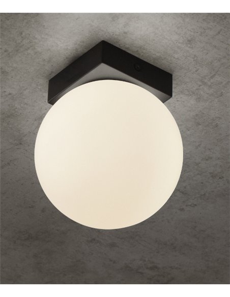 Lámpara de techo/pared Puebla - Mantra - Lámpara con bola de vidrio