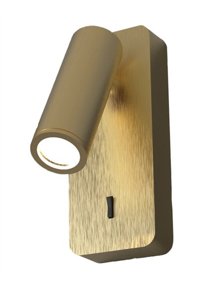 Aplique de pared Notte - Mantra - Foco LED orientable de lectura