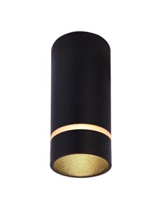 Foco de superficie Split - Mantra - Plafón de techo cilíndrico LED