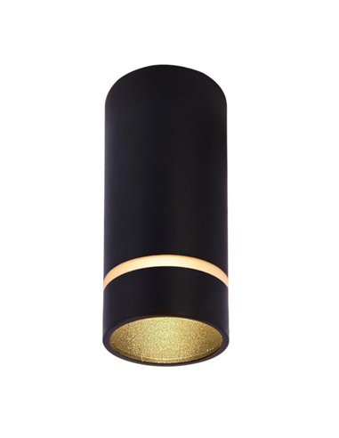 Foco de superficie Split - Mantra - Plafón de techo cilíndrico LED