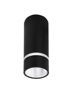 Foco de superficie Split - Mantra - Plafón de techo cilíndrico LED 2