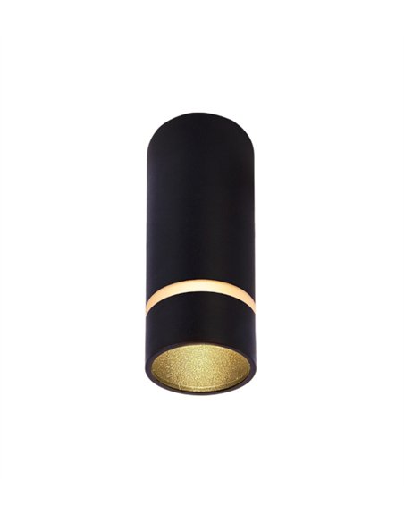 Plafón de techo Split - Mantra - Foco de superficie cilíndrico