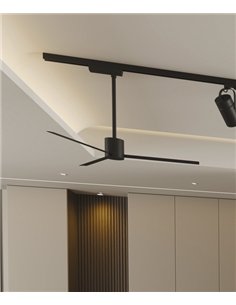 Ventilador de carril Monkey - Mantra - Ventilador moderno ultrasilencioso