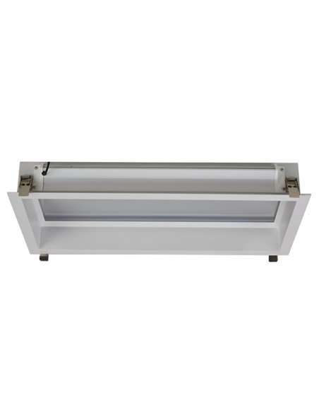Lámpara empotrable de techo Blue Sky - Mantra - Plafón rectangular efecto cielo/claraboya