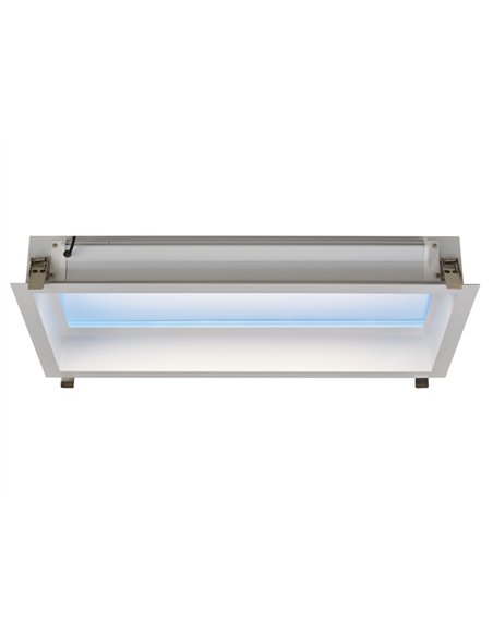 Lámpara empotrable de techo Blue Sky - Mantra - Plafón rectangular efecto cielo/claraboya