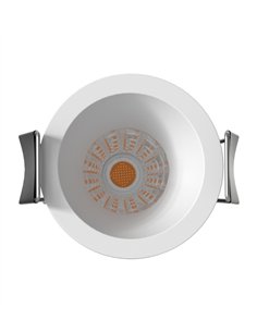 Downlight de techo Cane - Mantra - Foco LED empotrable redondo