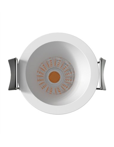 Downlight de techo Cane - Mantra - Foco LED empotrable redondo