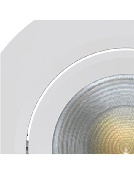 Foco empotrable de techo Panama - Mantra - Downlight redondo LED