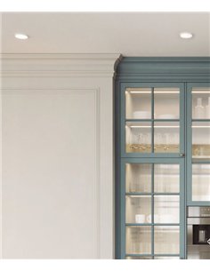 Downlight empotrable Eilat - Mantra - Panel LED circular empotrable ultrafino