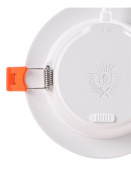Downlight empotrable Eilat - Mantra - Panel LED circular empotrable ultrafino