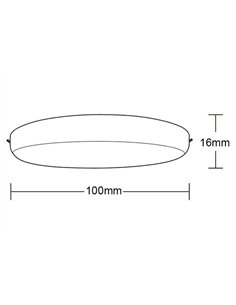 Downlight empotrable Algarve - Mantra - Foco LED redondo para techo