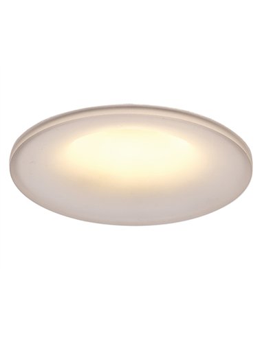 Foco de techo Lagos - Mantra - Foco empotrable blanco