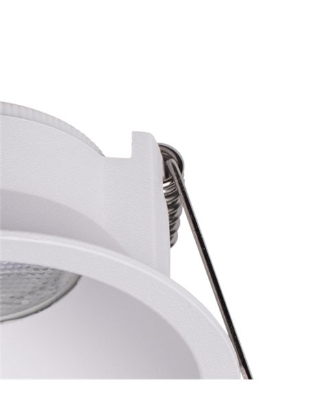 Foco empotrable Kiel - Mantra - Downlight redondo, Ø 6,6 cm