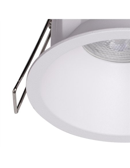 Foco empotrable Kiel - Mantra - Downlight redondo, Ø 6,6 cm
