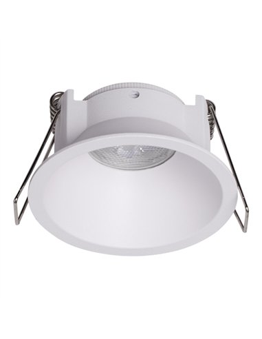 Foco empotrable Kiel - Mantra - Downlight redondo, Ø 6,6 cm