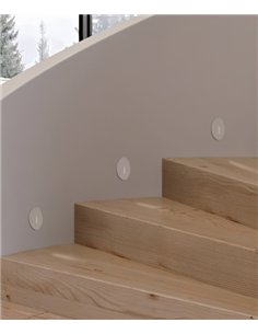 Bañador de pared empotrable Sotavento - Mantra - Luz LED para escaleras