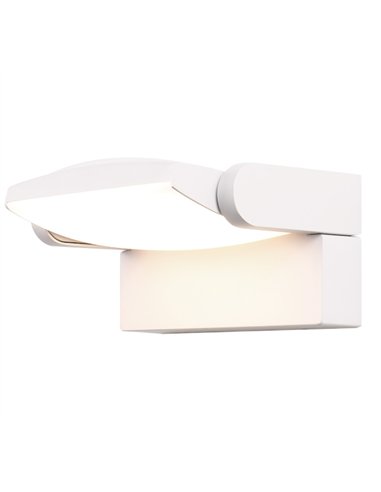 Aplique de pared de exterior Hood - Mantra - Lámpara moderna con cabezal orientable