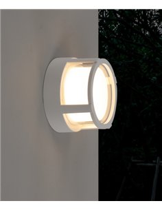 Aplique de pared de exterior Creek - Mantra - Lámpara moderna redonda