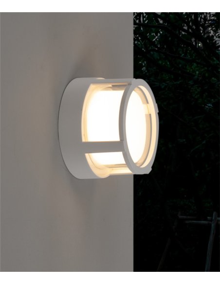 Aplique de pared de exterior Creek - Mantra - Lámpara moderna redonda