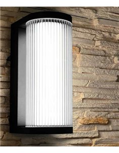 Aplique de pared de exterior Gant - Mantra - Lámpara rectangular para iluminación de fachada