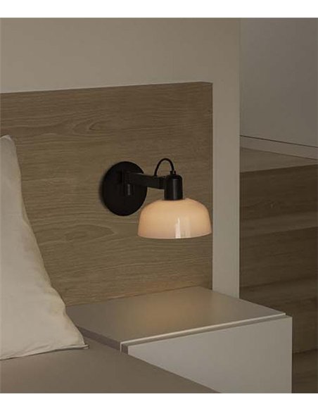 Aplique de pared Tatawin – Faro – Lámpara moderna con pantalla dirigible