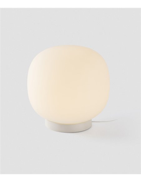 Lámpara de mesa Amelia – Faro – Lámpara tipo bola decorativa