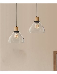 Lámpara colgante Galywood - IDP Lampshades - Pantalla de cristal